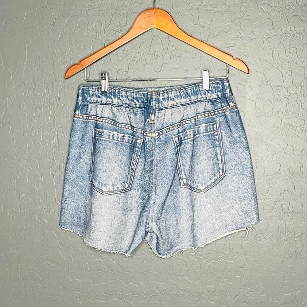 Blanknyc Denim Print Sweatpants Shorts - Picture 7 of 8